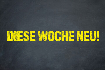 Diese Woche neu!