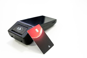 Making credit card payment in pos machine