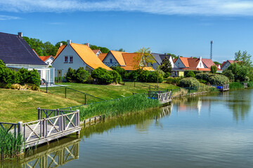 Fototapeta premium a rental vacation location in Cadzand, Holland.