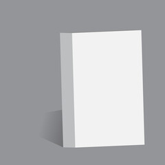 Mockup Blank Cover Of Magazine, Book, Booklet, Brochure. Illustration. 