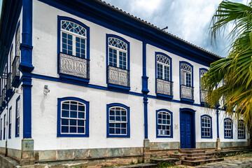 Casarao do Forum in the Brazilian city of Diamantina, a UNESCO World Heritage Site