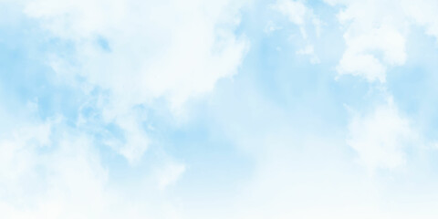 Summer blue sky cloud gradient light white background. Beauty clear cloudy in sunshine calm bright winter air bacground. Gloomy vivid cyan landscape in environment day horizon skyline view spring wind