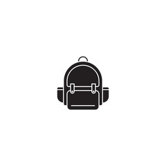 Backpack glyph icon. glyph style sign for mobile concept and web design. Backpack glyph vector icon. Symbol, logo illustration. Vector graphic