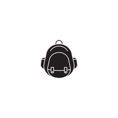 Backpack glyph icon. glyph style sign for mobile concept and web design. Backpack glyph vector icon. Symbol, logo illustration. Vector graphic