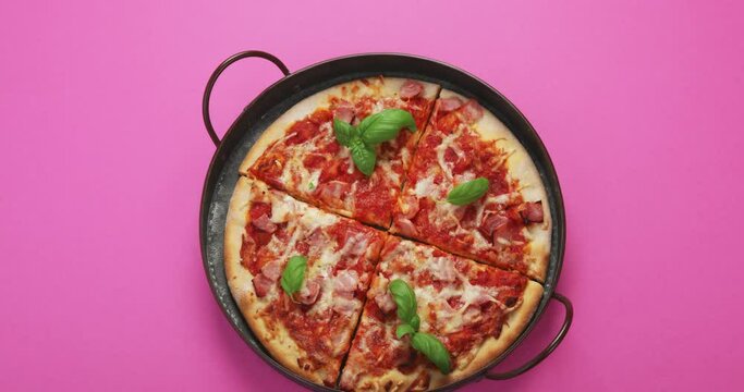 Pizza delivery, stop motion, animation