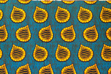 Abstract cloth with authentic pattern Zanzibar Tanzania