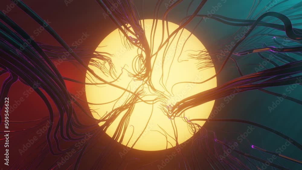 Poster abstract speed background. centric motion of star trails. starburst dynamic lines or rays. 3d render