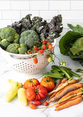 Fresh Colorful Vegetables from the Market