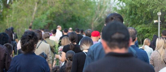 Group of people in the outdoor.