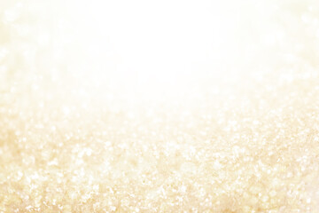 Abstract gold and white background with blur copy space for Celebrations, christmas and festivals, new year