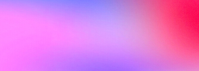 Pink purple violet gradient background blank. Horizontal banner or wallpaper tamplate. Copy space, place for text, text area. Bright illustration. Space metaverse web 3 technology texture	