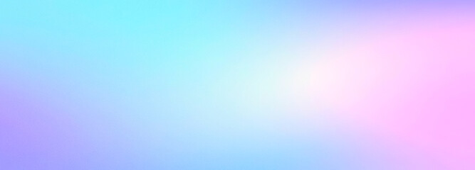 Pink purple violet blue cyan gradient background blank. Horizontal banner or wallpaper tamplate. Copy space, place for text, text area. Bright illustration. Space metaverse web 3 technology texture	