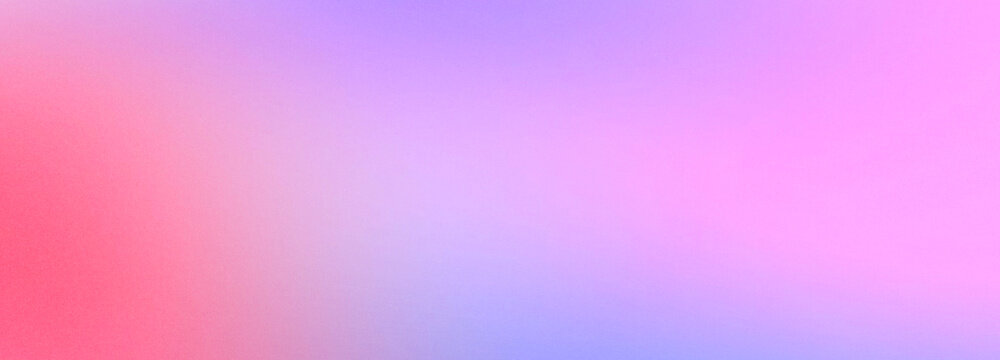 Pink gradient background blank. Horizontal banner or wallpaper tamplate. Copy space, place for text, text area. Bright illustration. Space metaverse web 3 technology texture