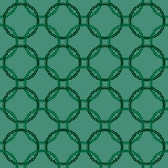 Fototapeta premium Geometric seamless circle dots pattern for textiles and packaging and gifts and linens and kids and wrapping paper