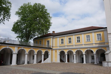 Klosterhof Kloster Neuzelle in Brandenburg