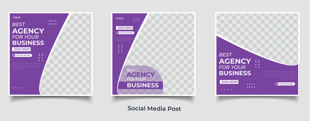 Digital business marketing agency social media post