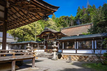 「てんのうさん」こと大鳥神社祝詞殿（滋賀県甲賀市甲賀町）