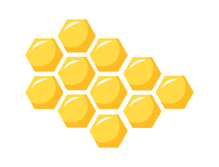 Honeycombs product icon. Vector illustration