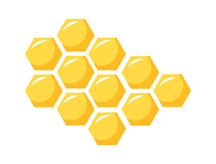 Honeycombs product icon. Vector illustration
