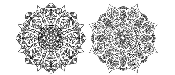Islamic pattern set. Arabic geometric pattern bundle, east ornament, indian ornament, persian motif, mandala pattern. Eid mubarak wall art texture template.