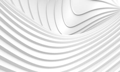 Wave curved abstract background surface