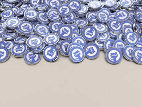 github, social media news backgorund