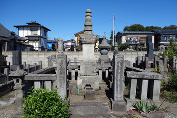 妙光寺　加藤忠広の次男藤枝正良(浄眼院)の墓　群馬県　沼田市