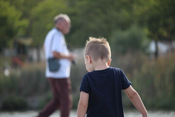 Fototapeta premium PETIT GArcon blond
