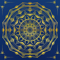 luxury mandala arabesque Vector indian mandala decoration round ornament circular pattern alpona