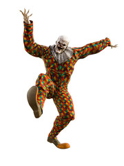 evil clown halloween