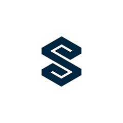 S Logo. S Letter Icon Design Vector