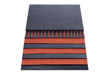 Rubber conveyor belt