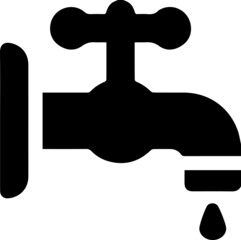 faucet tap vector icon tap water. Flat vector faucet icon. modern cleaning collection. Water tap icon. Modern and editable water icon