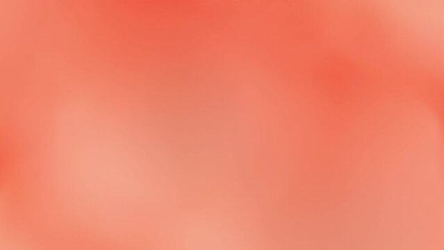 Abstract background with orange bubbles peach color in Full HD, 30 FPS. Slow Motion background seamless looped footage with copy space 