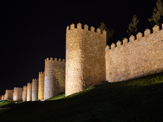 The wall of Ávila, a UNESCO World Heritage Site, is a Romanesque military fence that surrounds the old town of the Spanish city of Ávila.