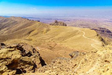 Desert mountain landscape, near Petra