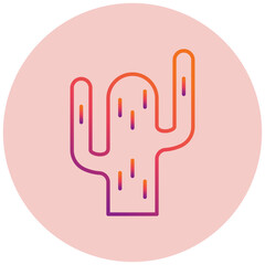 Obraz premium Cactus Icon