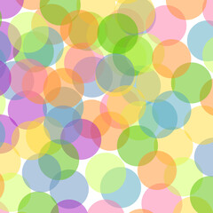 Multicolor background, colorful vector texture with circles. Splash effect banner. Dotted abstract illustration with blurred drops of rain. Pattern for web page, banner,poster, card