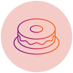 Chiffon Cake Icon