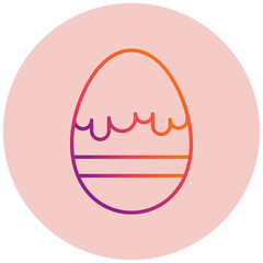 Chocolate Egg Icon
