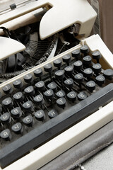 old typewriter. in non-working condition. vintage things