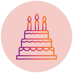 Birthday Cake Icon