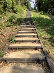 Scenery of Yatsuomoteyama in Aichi