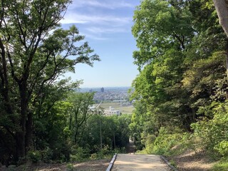 Scenery of Yatsuomoteyama in Aichi