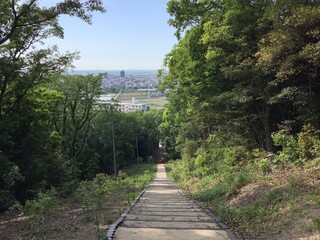 Scenery of Yatsuomoteyama in Aichi