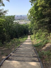 Scenery of Yatsuomoteyama in Aichi