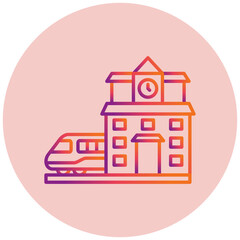 Train Station Icon