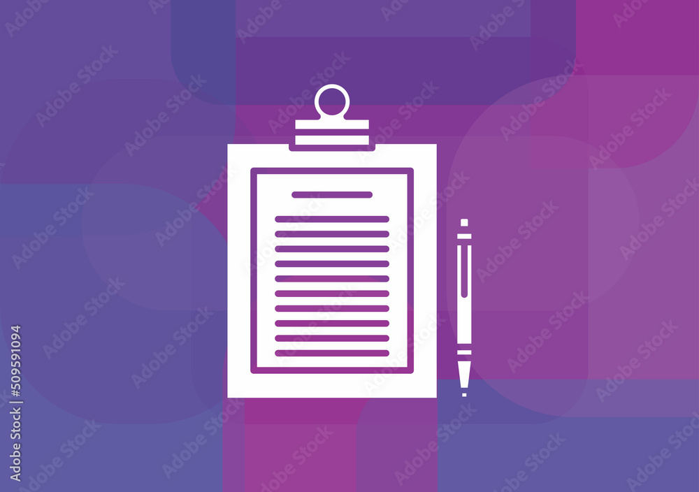 Aufkleber checklist line icon. clipboard with checkmarks.