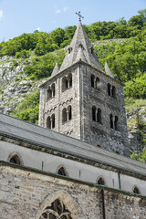 Abteigebäude der Augustiner-Chorherren, St. Maurice, Kanton Wallis, Schweiz