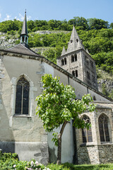 Abteigebäude der Augustiner-Chorherren, St. Maurice, Kanton Wallis, Schweiz